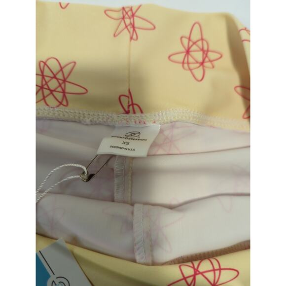 Skort Obsession Women's Abstract Sporty Golf Tennis Skorts Size XS pockets NWT - Picture 5 of 12